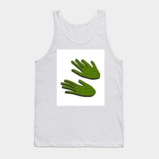 Green fingers Tank Top